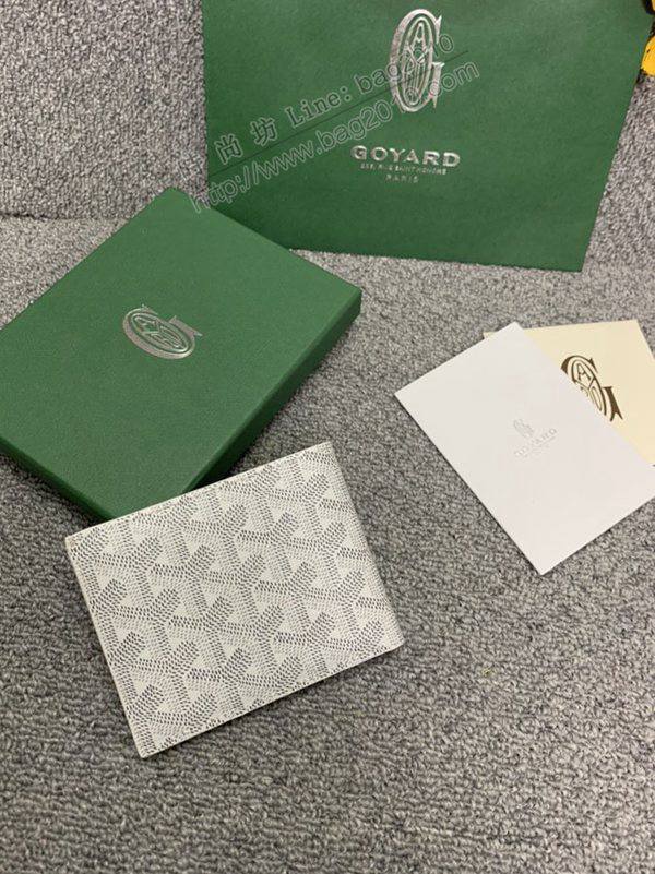 Goyard包 戈雅短夾 Goyard男款錢夾 Goyard對折短錢夾  glg1115